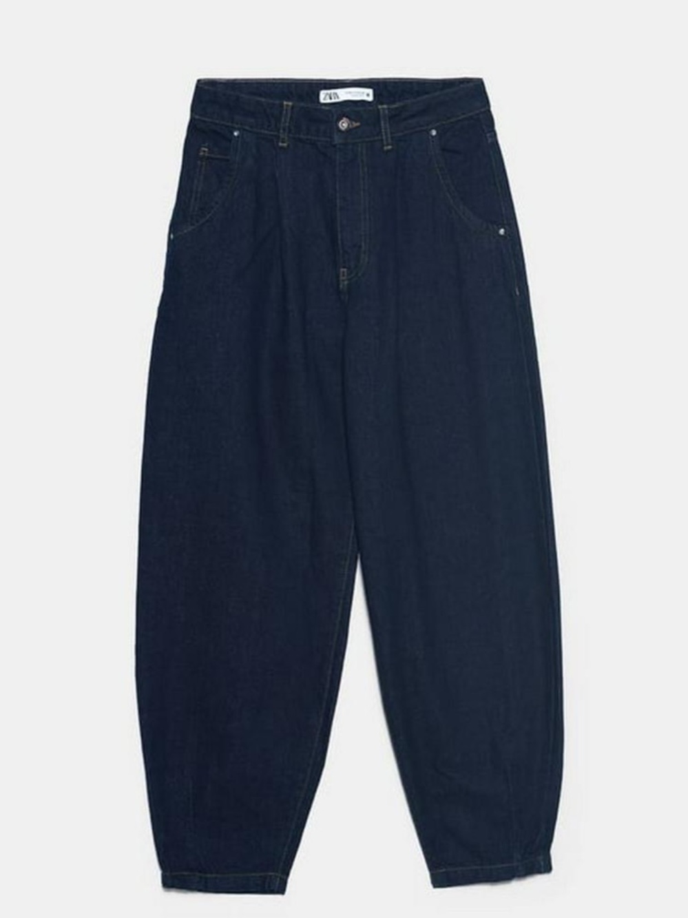 Zara Dark Indigo Denim Pants